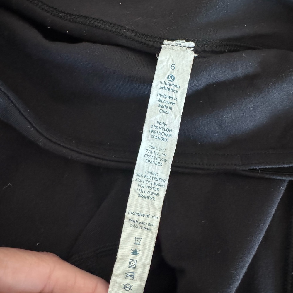 lululemon athletica Black Leggings